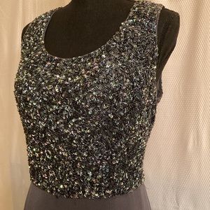 Vintage Vie by Victoria Boyd Beaded Formal Dress with Jacket -Size 14